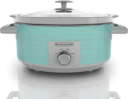 BLACK+DECKER 7-Quart Slow Cooker.