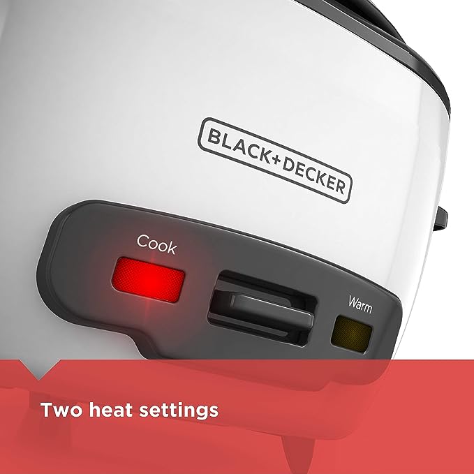 BLACK + DECKER 16-Cup Rice Cooker.